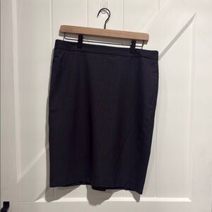 J. Crew Dark Gray Pencil Skirt